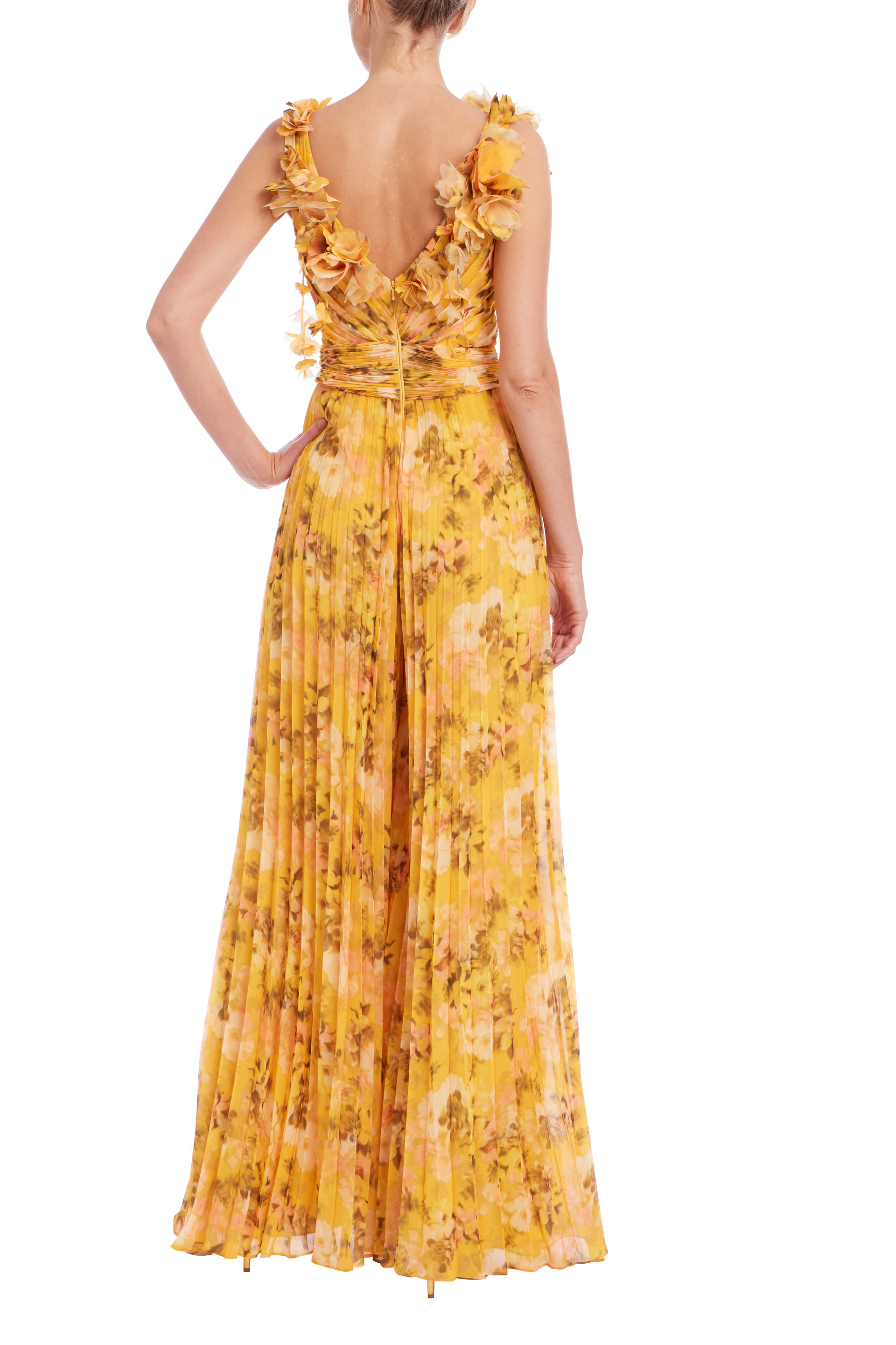Printed Wide-Leg Jumpsuit