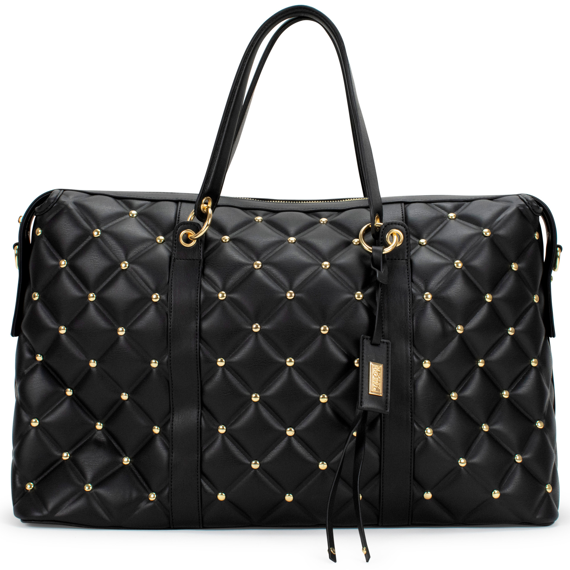 Quilted Weekender Tote Bag