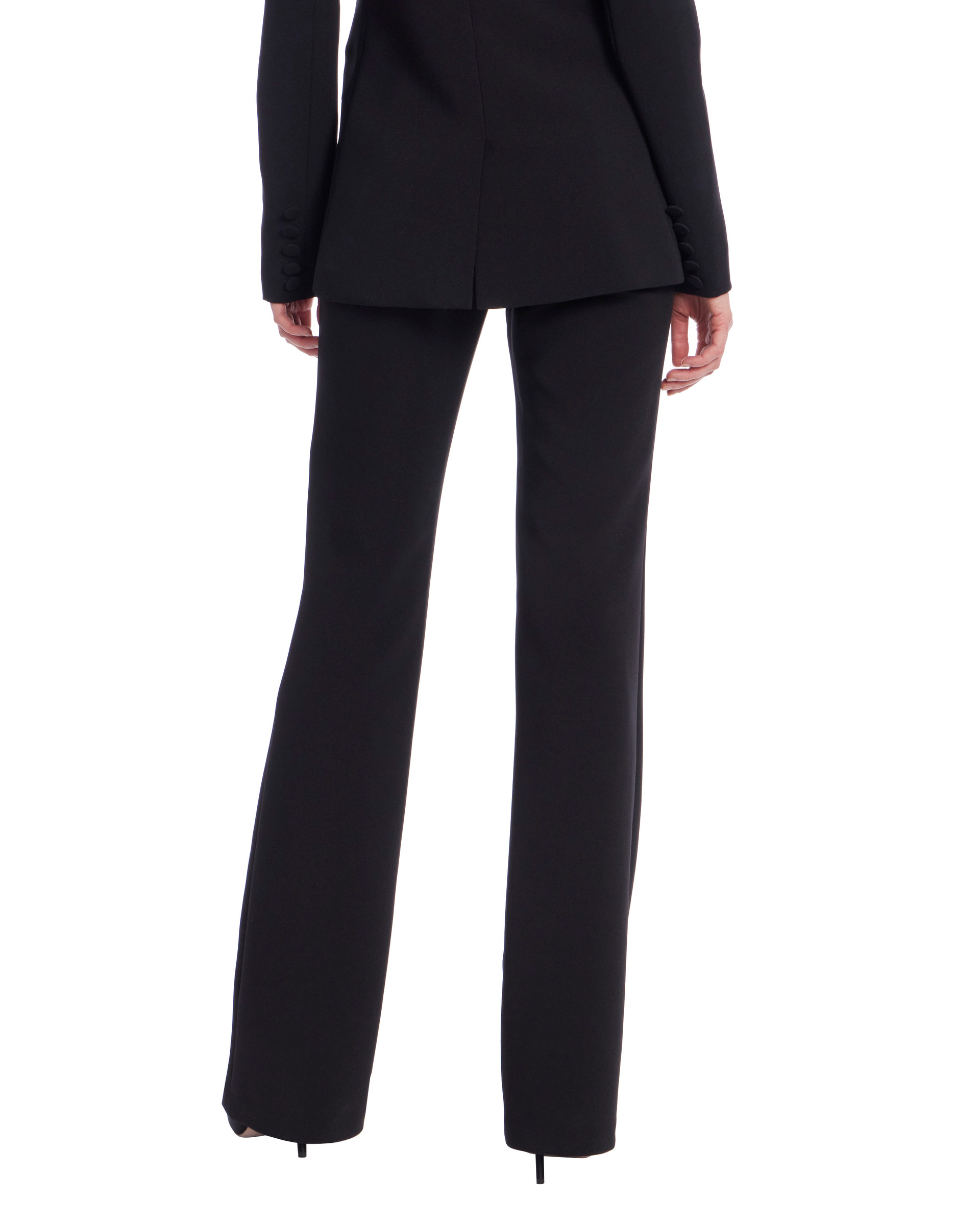 Mid Rise Straight Leg Pant