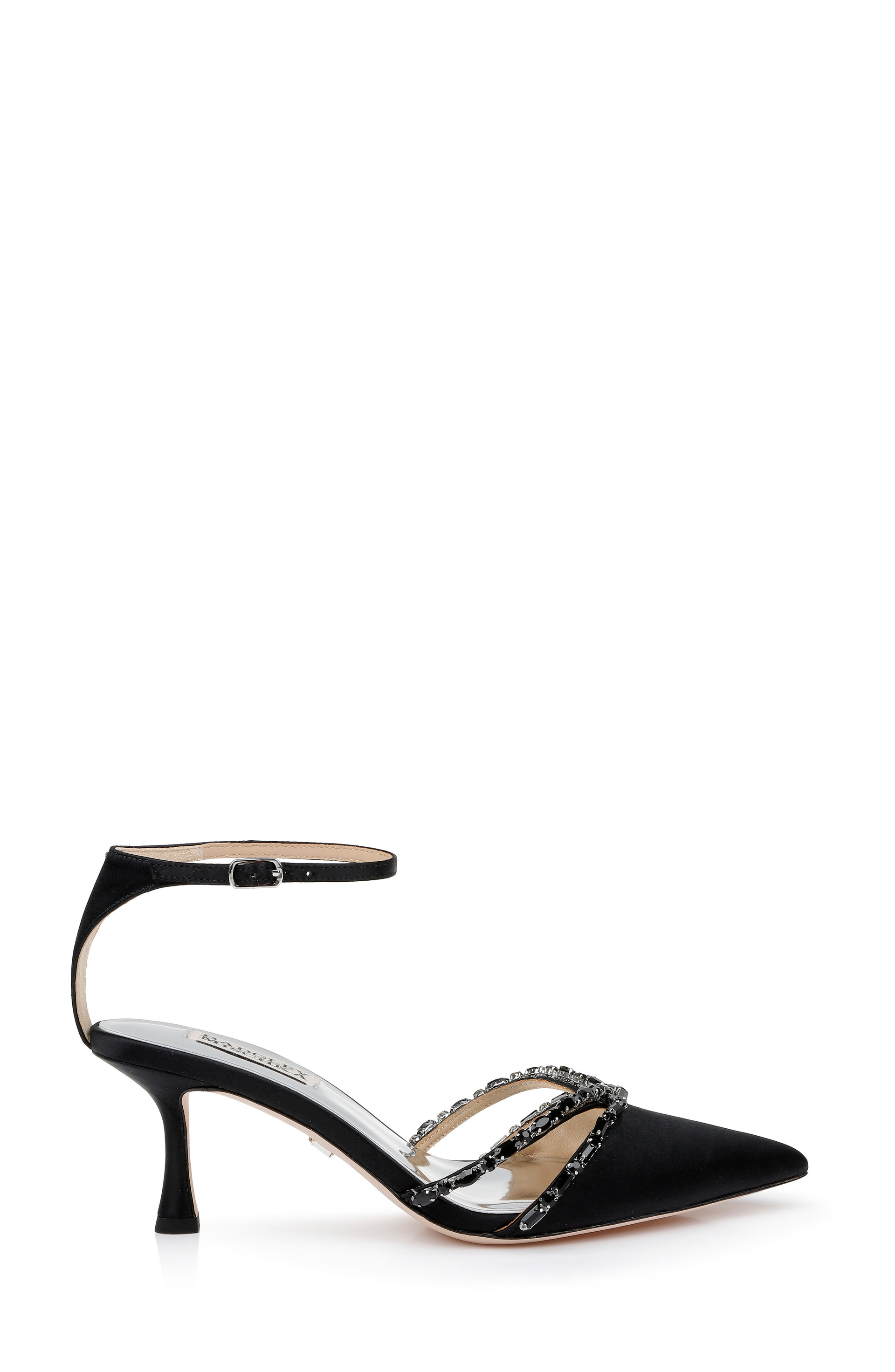Zendaya Gemstone-Embellished Kitten Heel