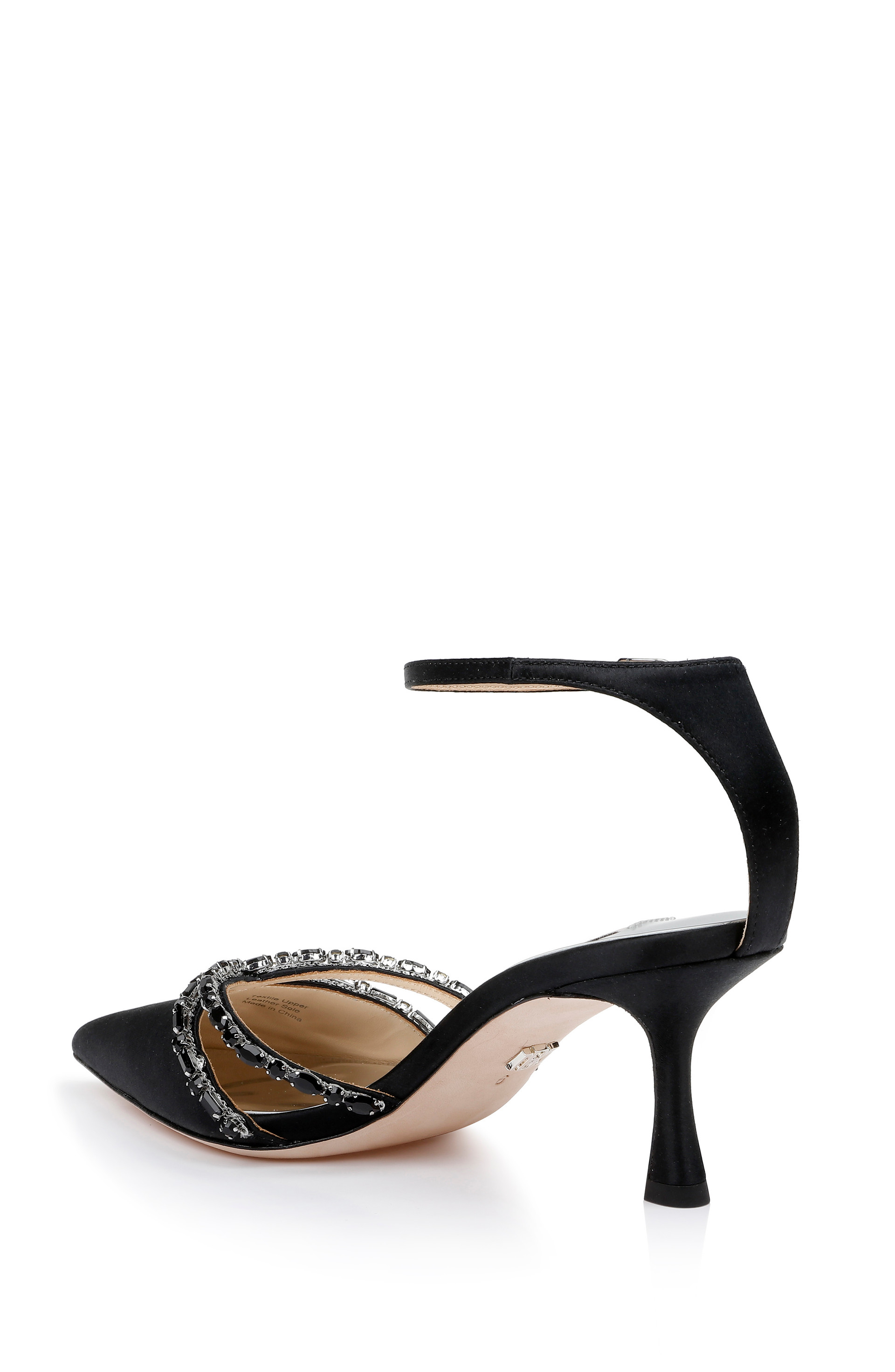 Zendaya Gemstone-Embellished Kitten Heel