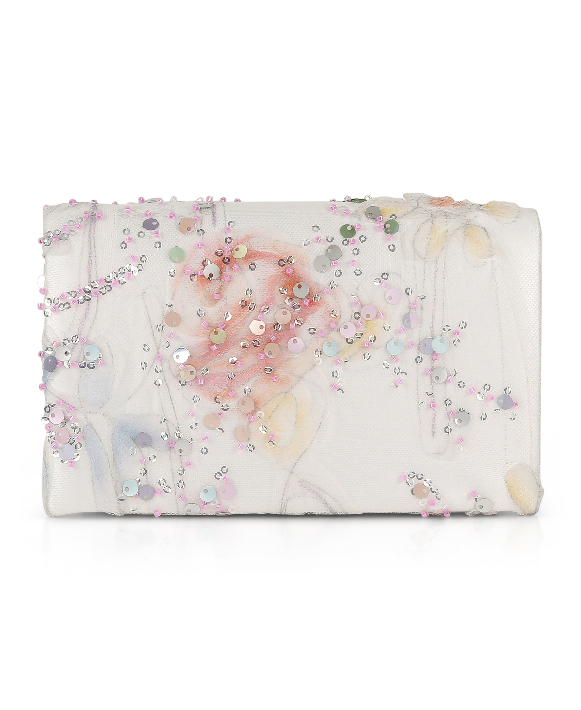 Dove Mini Trapizoid Clutch