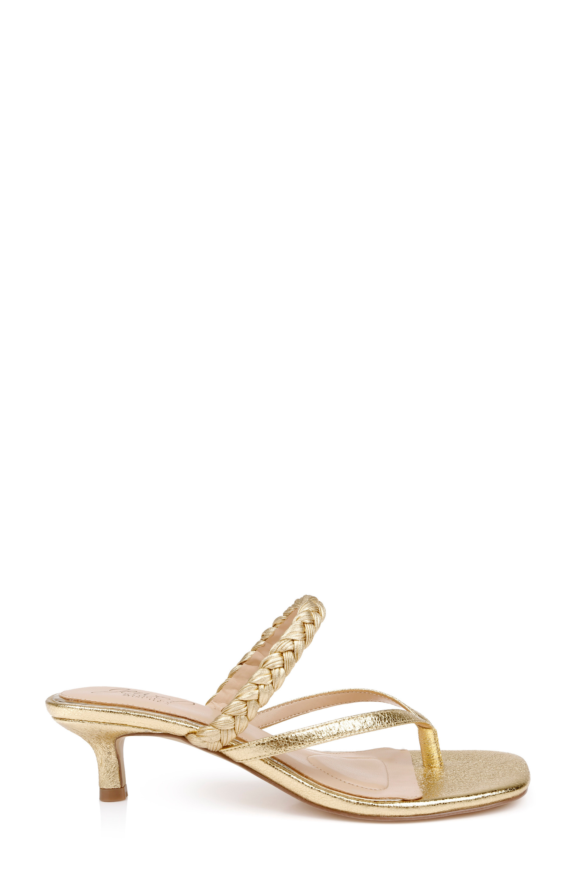 Nadya Kitten Heel Thong Sandals