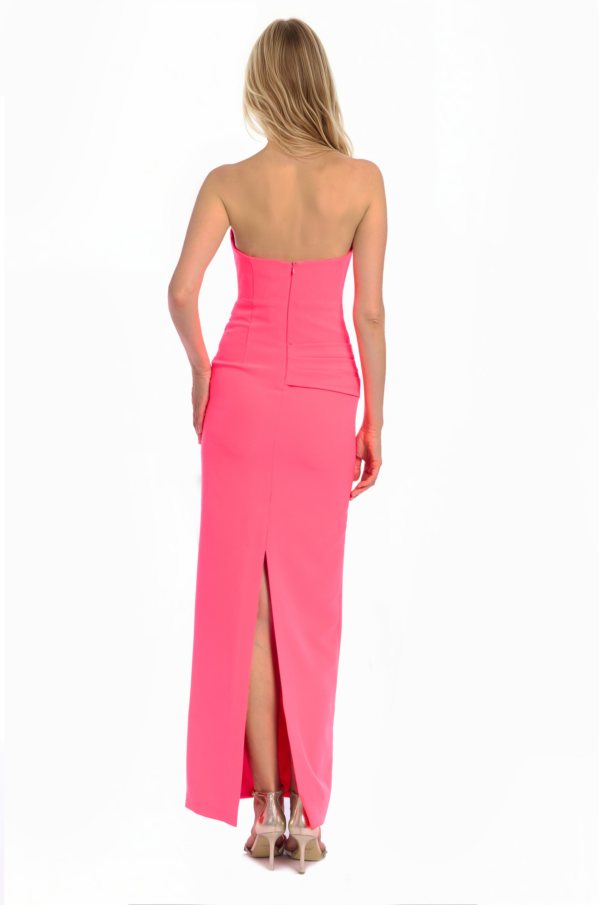Emery Fitted Strapless Gown