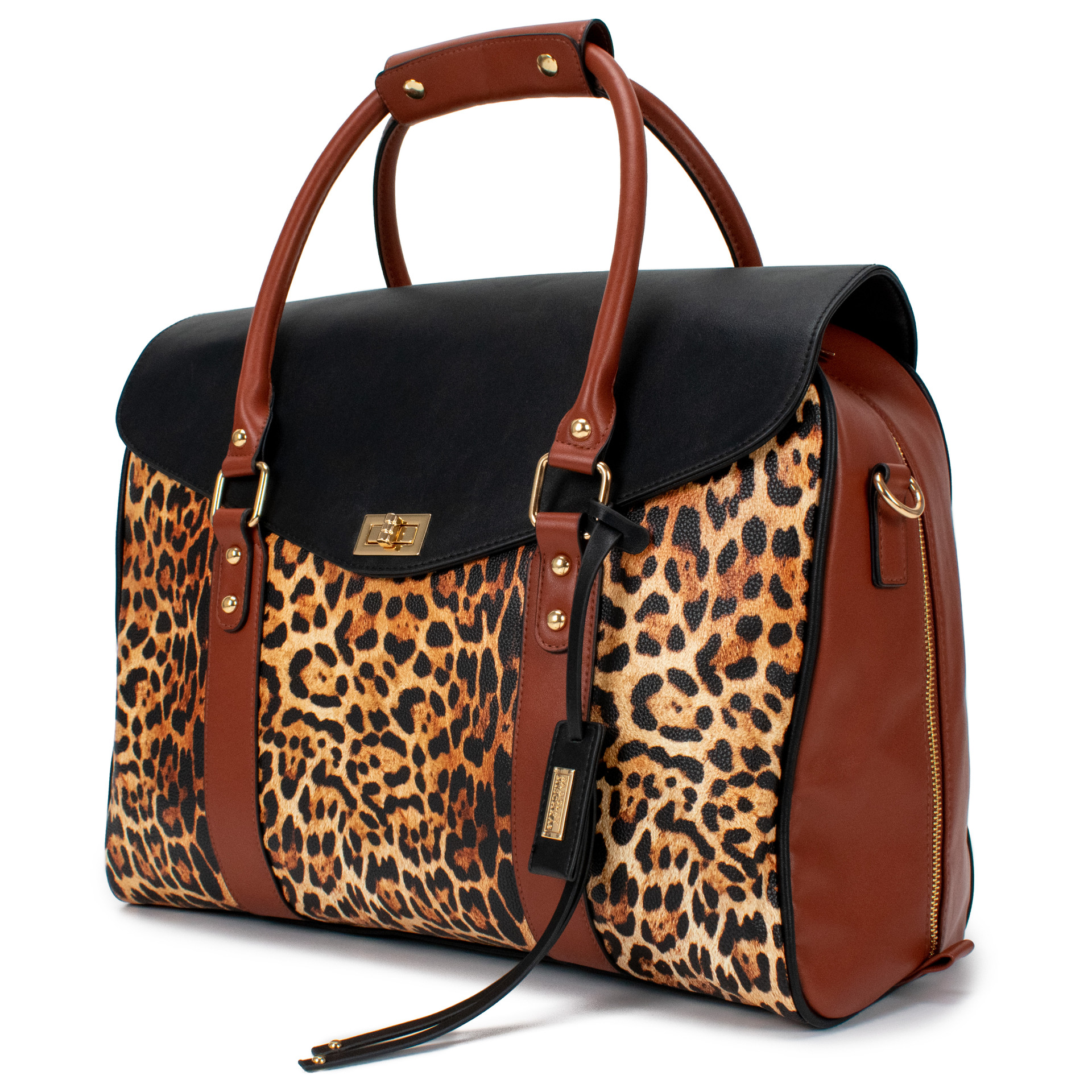 Leopard Weekender Tote Bag