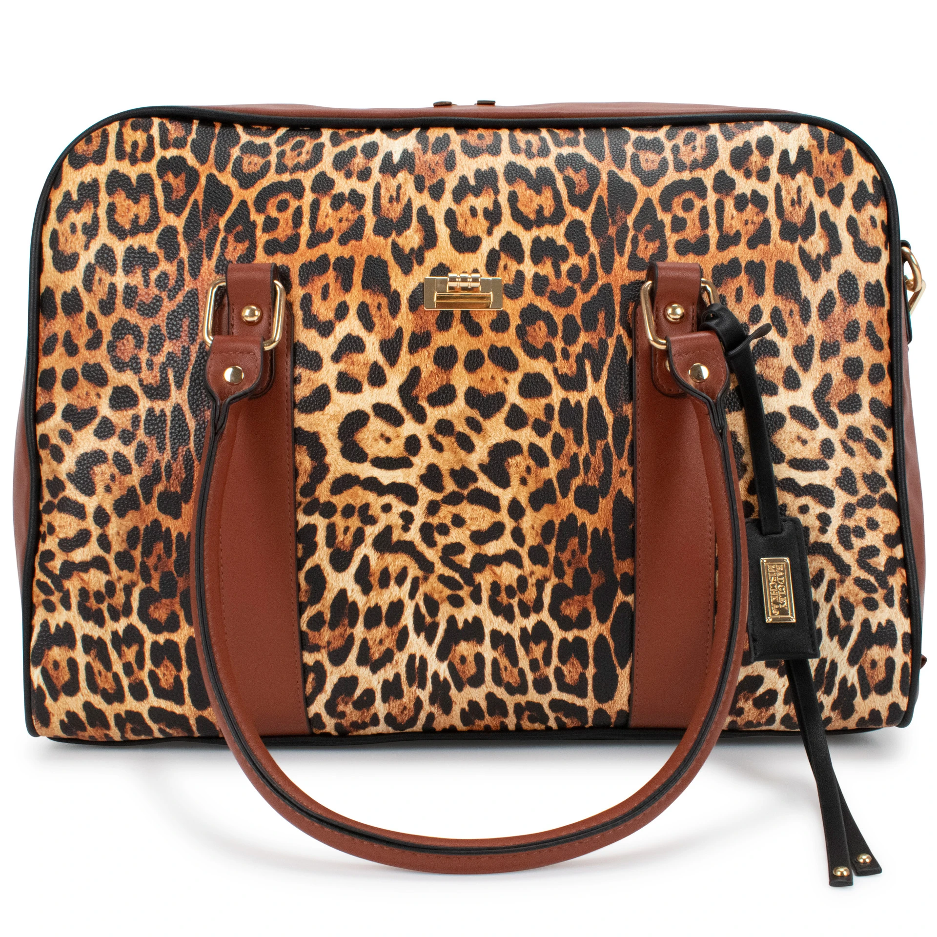 Leopard Weekender Tote Bag