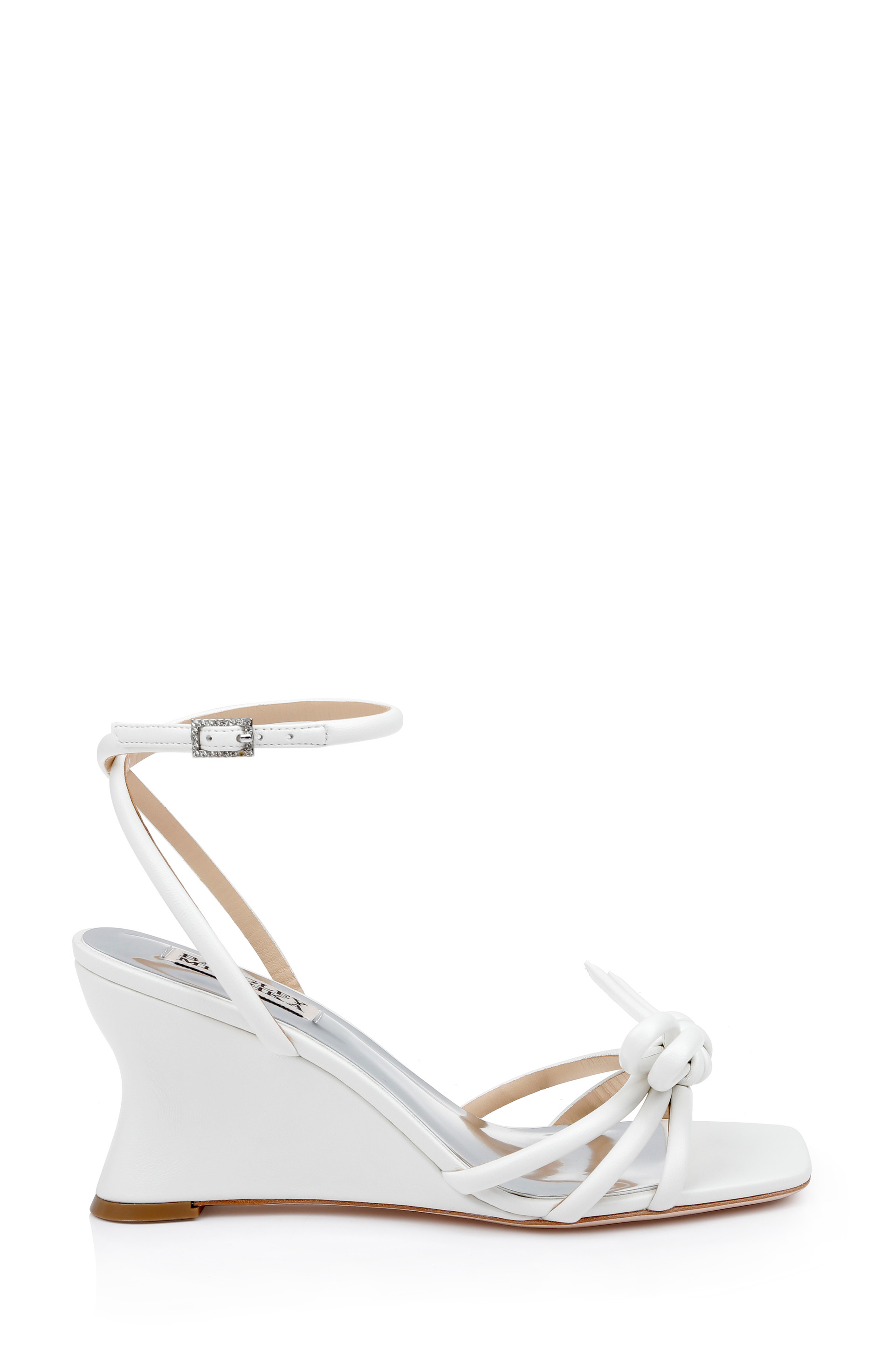 Luciana Knot Detail Wedge Sandal