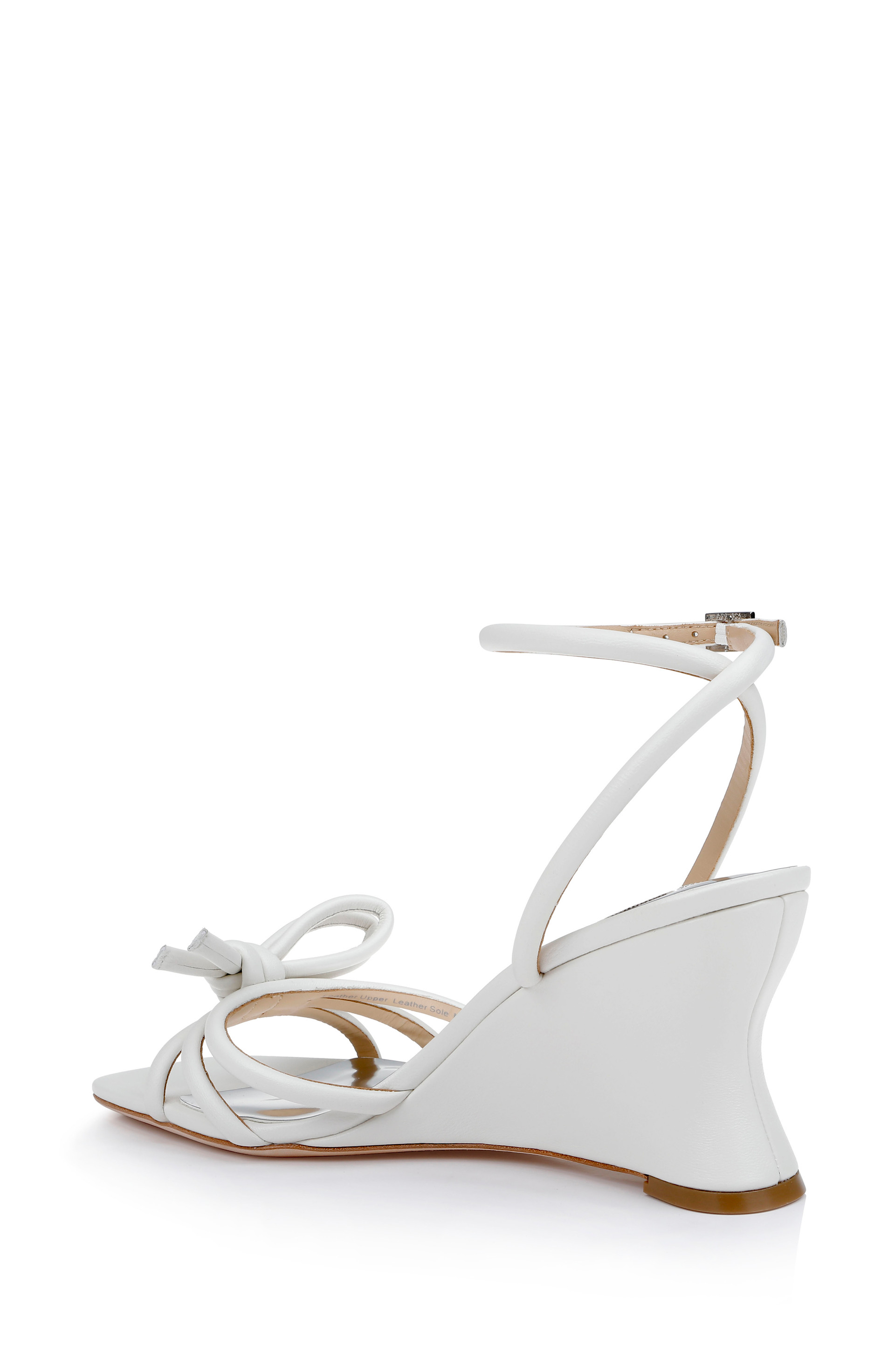 Luciana Knot Detail Wedge Sandal