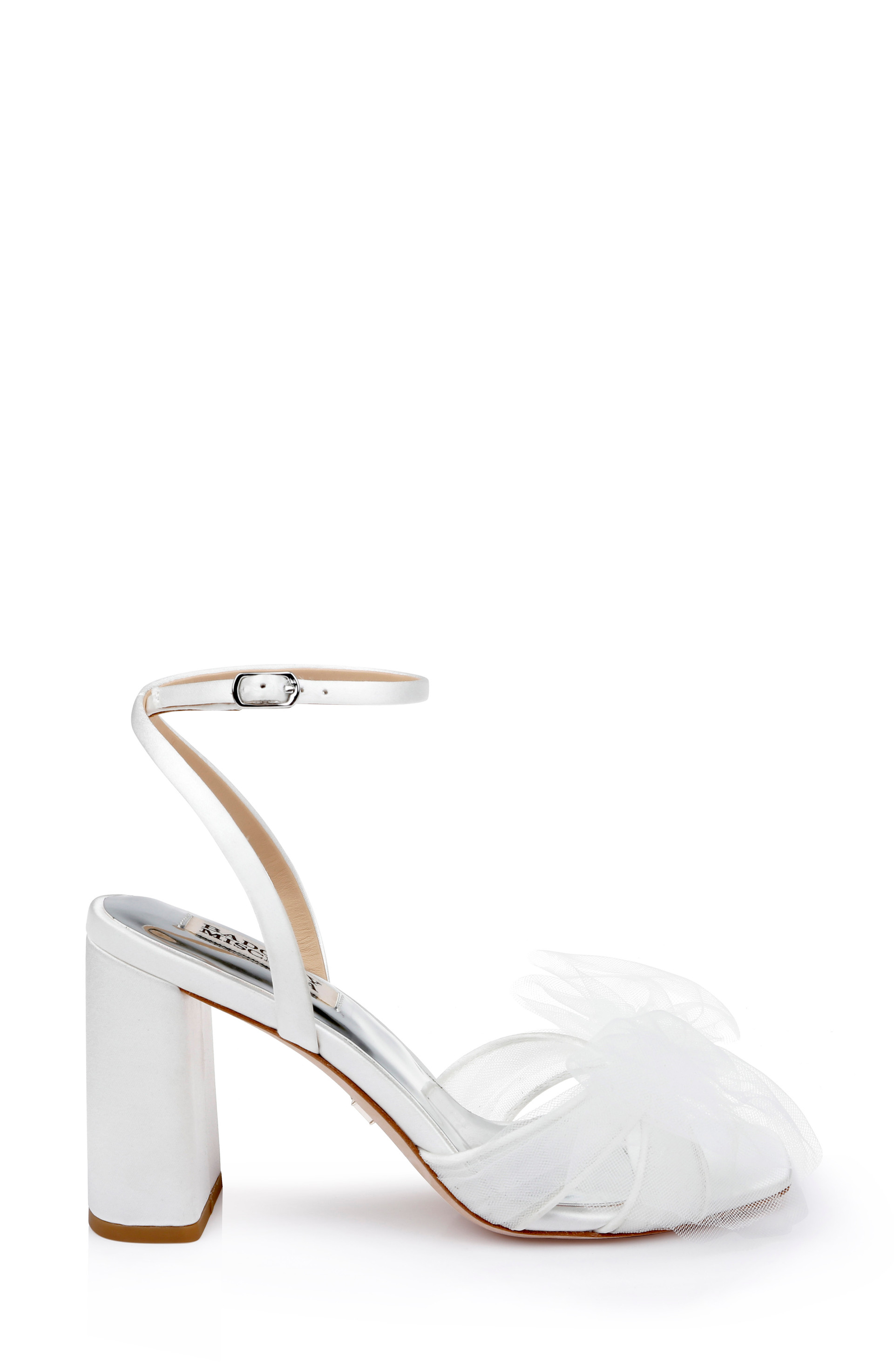 Tess Block Heel With Poof