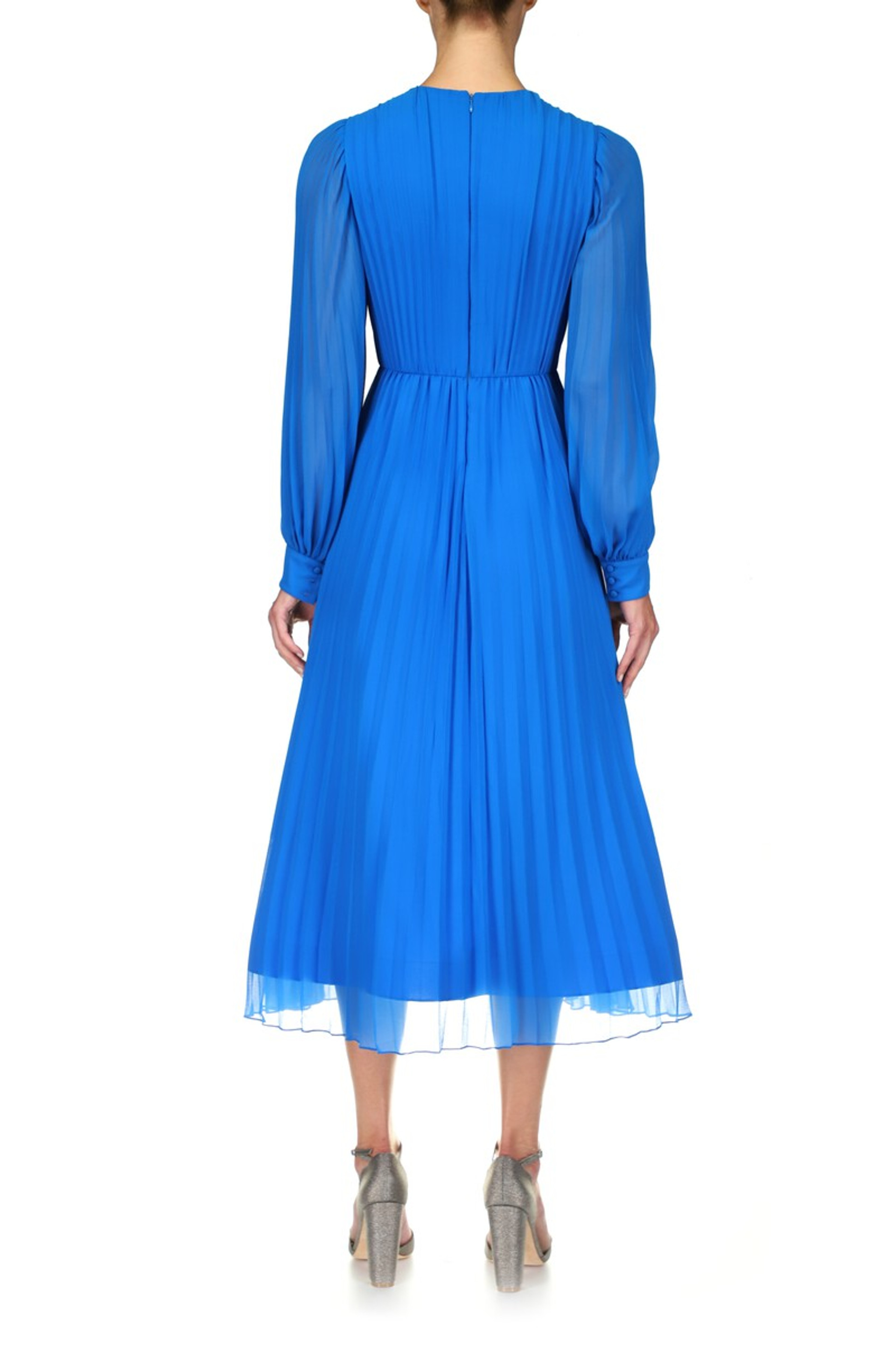 Georgette Pleated Dress