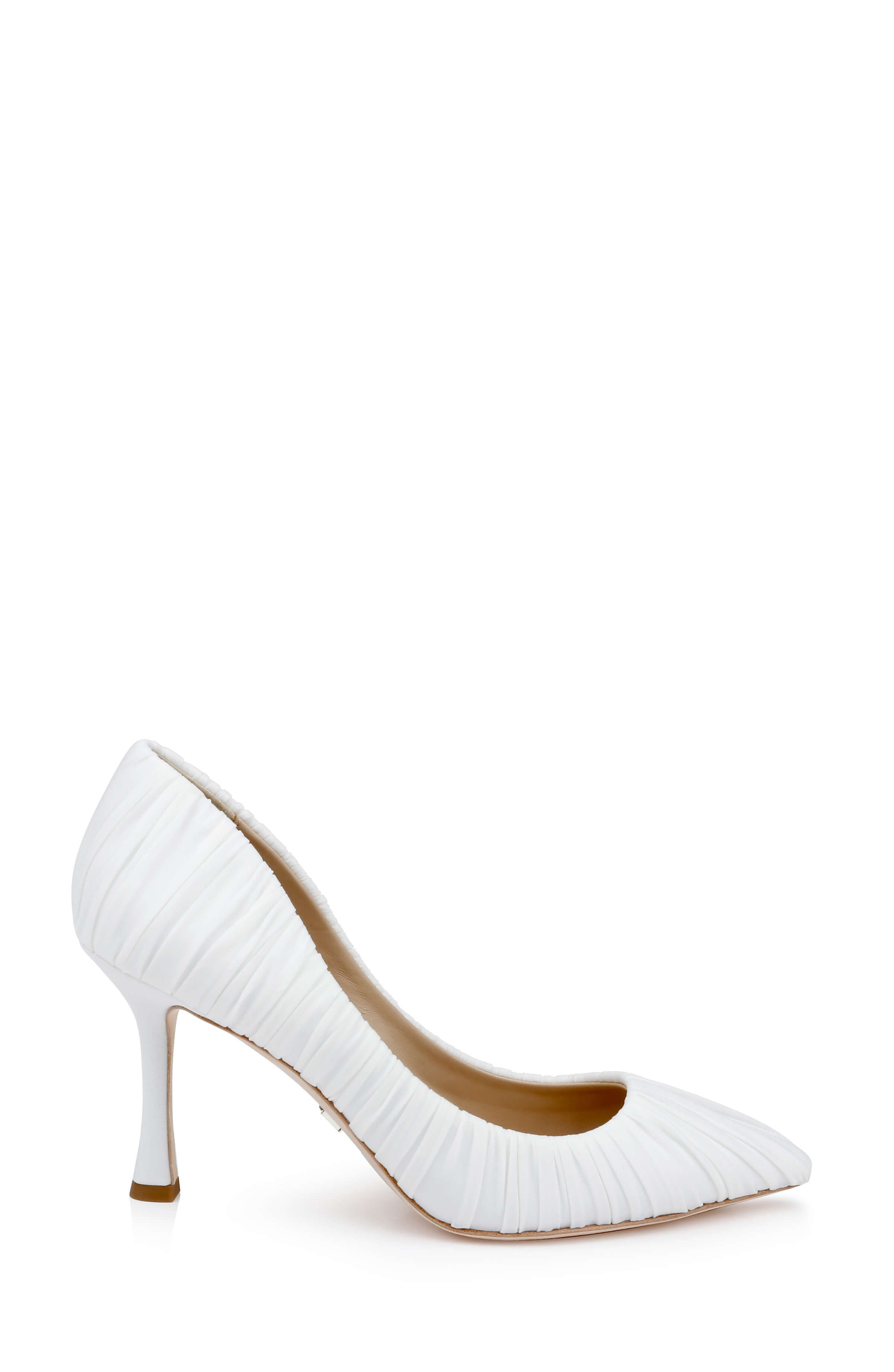 Veronika Ruched Pointed Toe Pumps