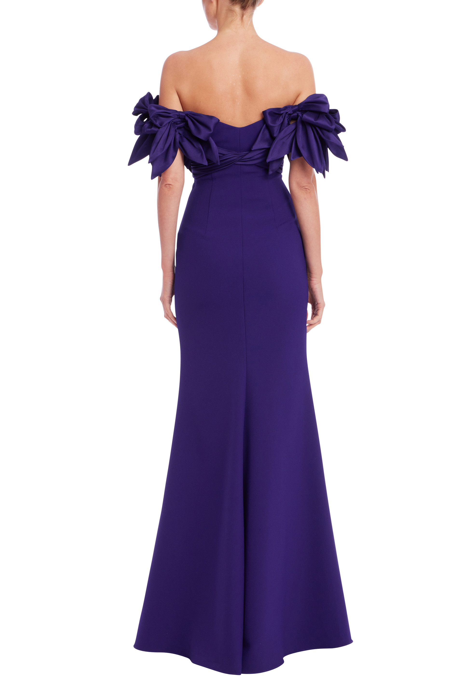 Sweetheart Neck Off Shoulder Gown
