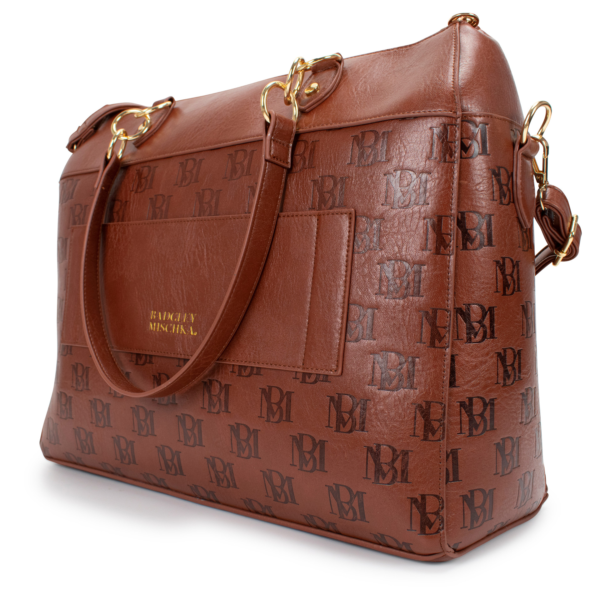 Madalyn Vegan Leather Travel Tote Weekender Bag