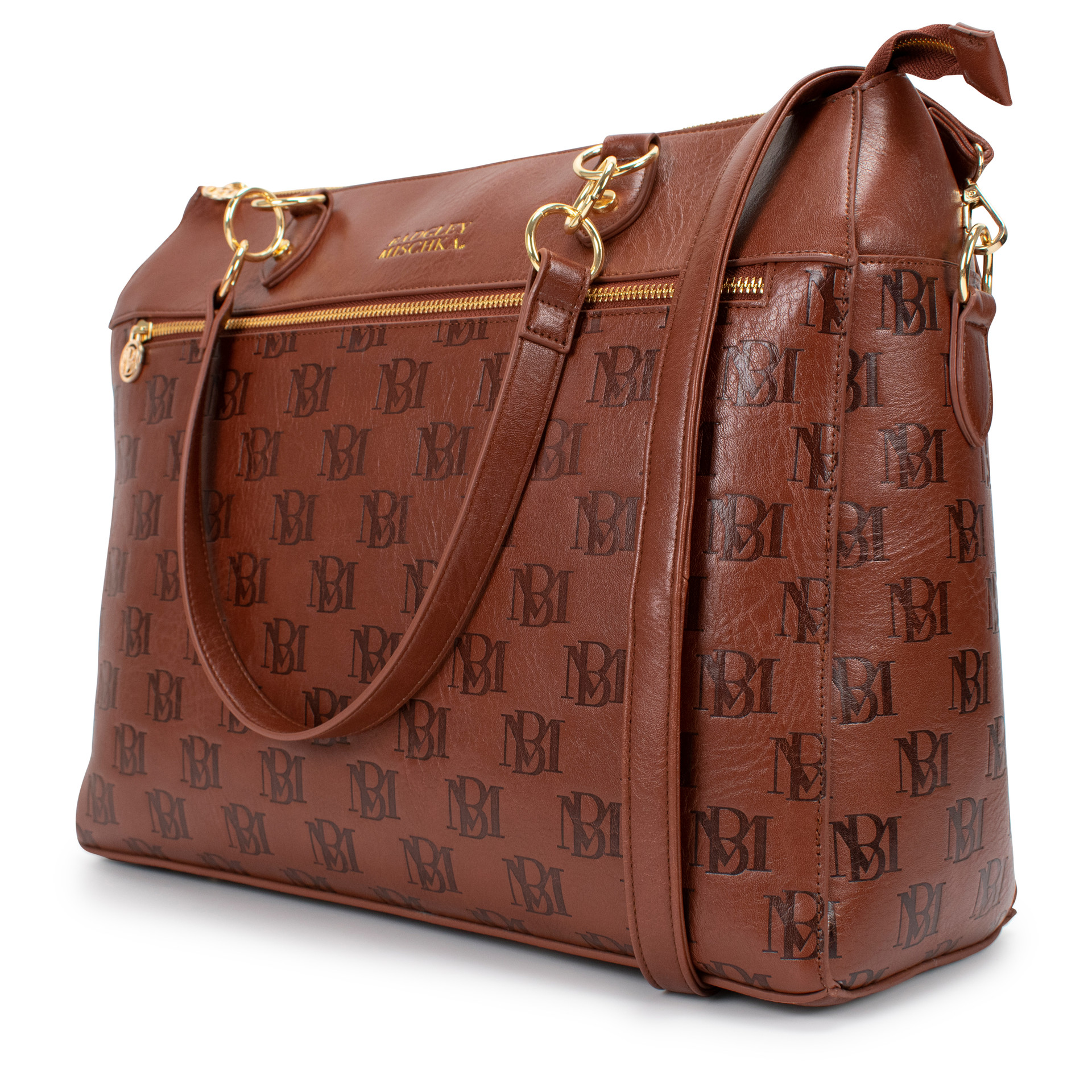 Madalyn Vegan Leather Travel Tote Weekender Bag