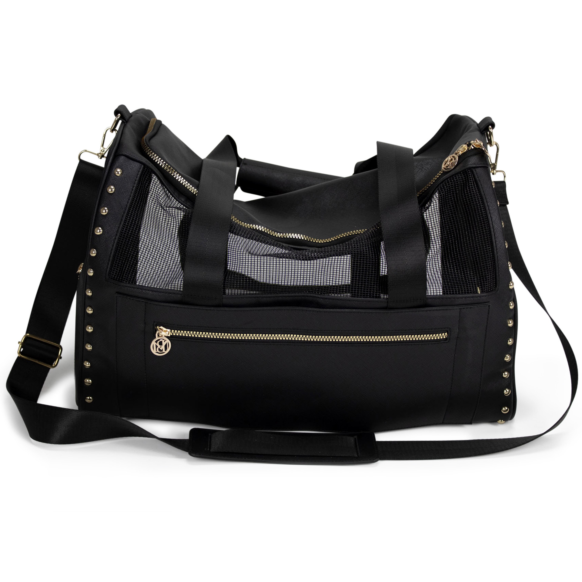 Cali Vegan Leather and Mesh Pet Carrier