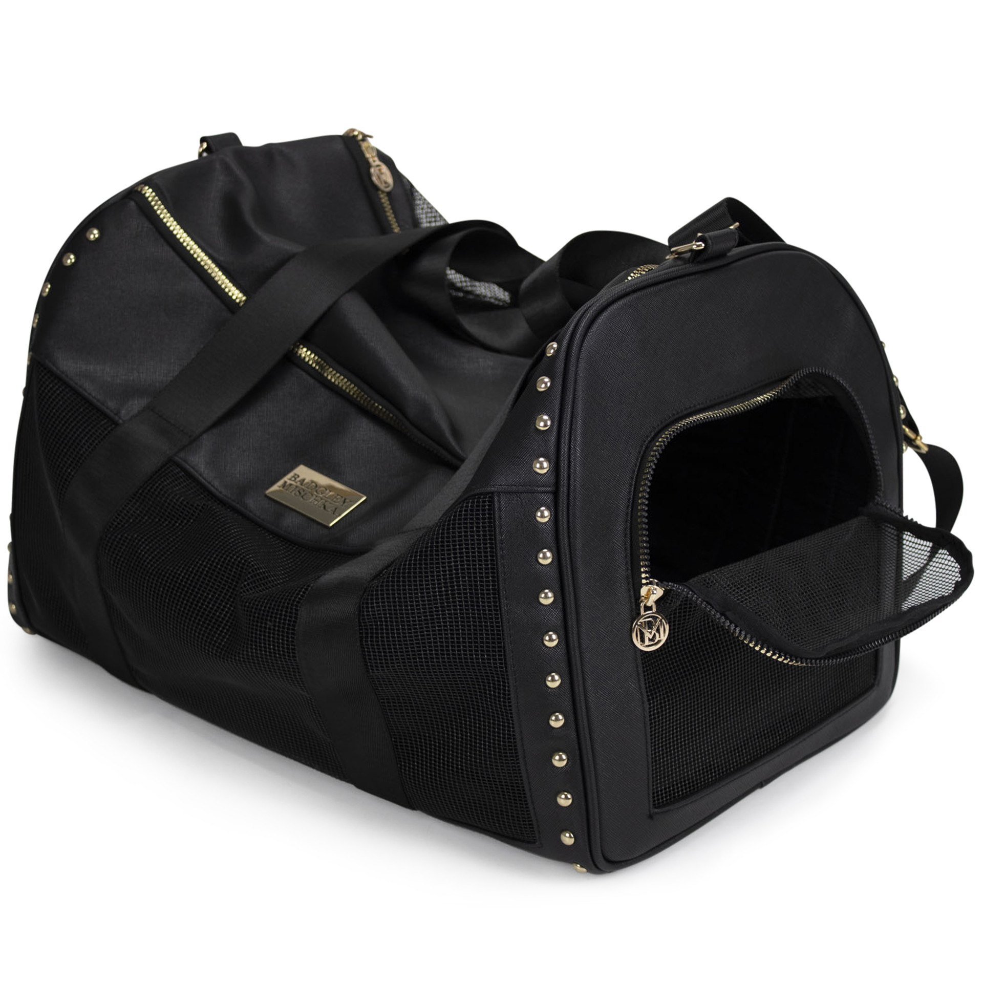 Cali Vegan Leather and Mesh Pet Carrier