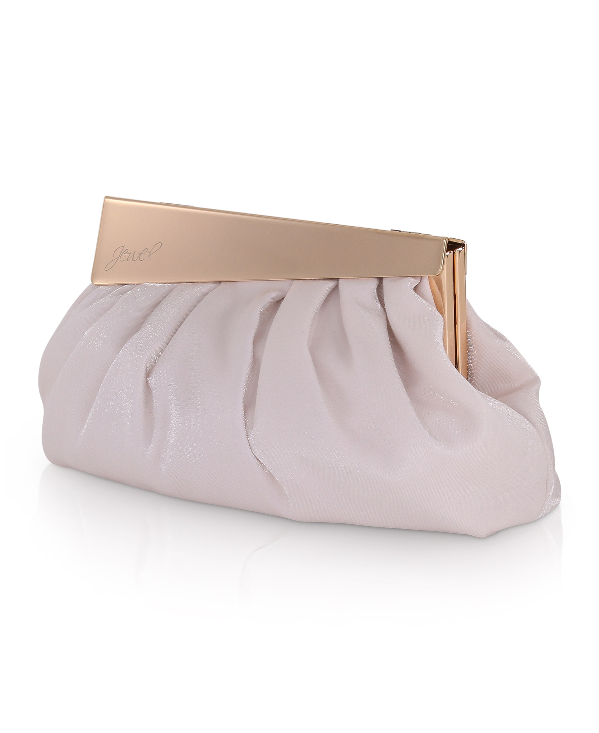 Lakelyn Shimmer Pleated Pouch