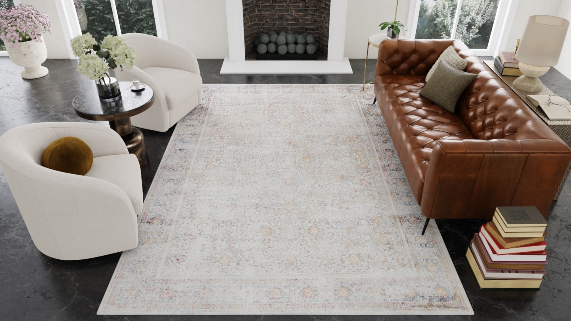 Sunset Oasis Luxury Rug